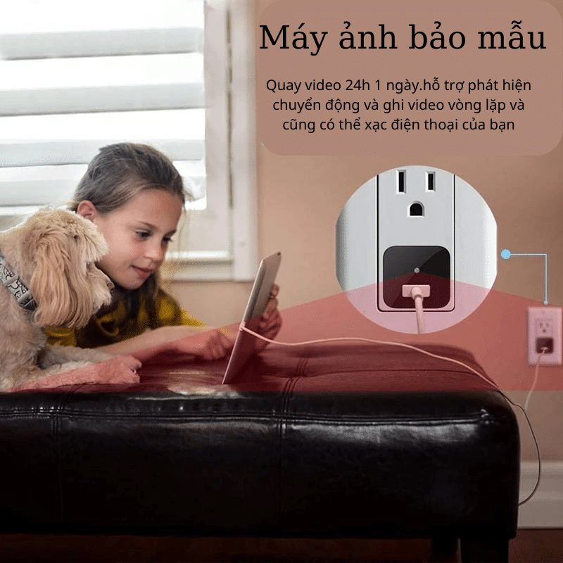 camera ngụy trang cốc xạc giúp cho các bạn dễ dàng quản lý con cái, nhà cửa một cách tiện dụng, và dễ dàng nhất